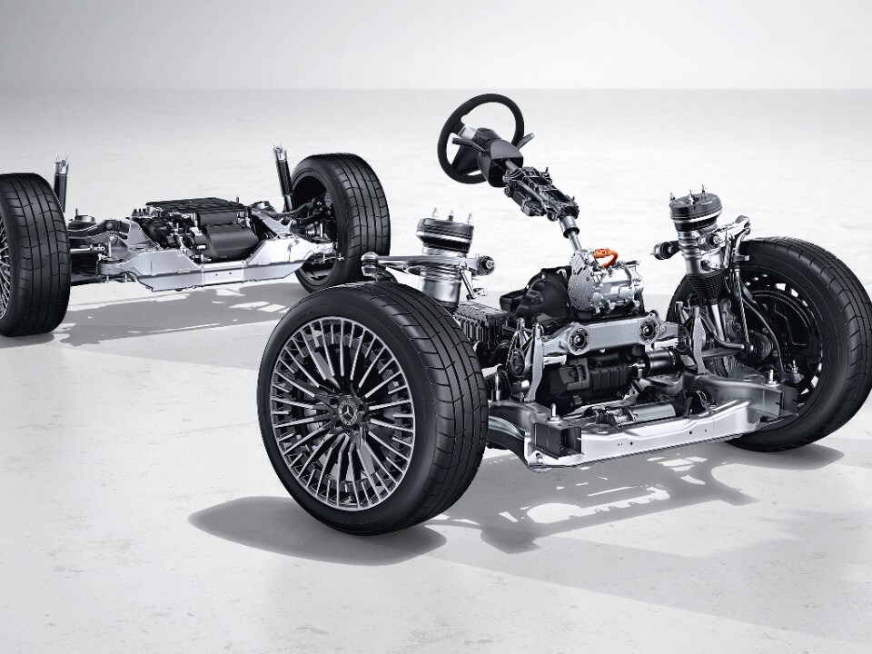 Mercedes-Benz EQS: AIRMATIC