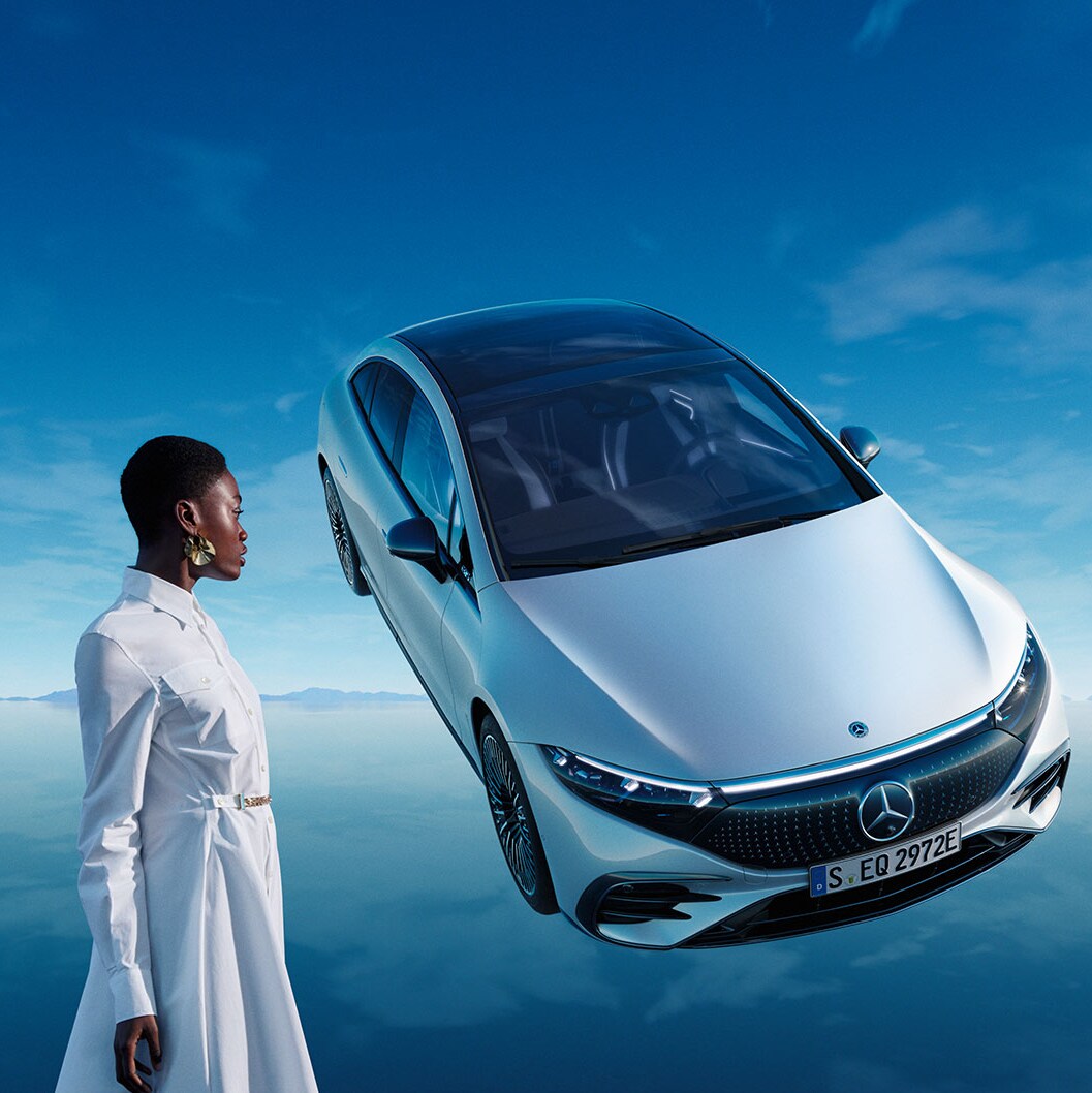 Das Bild zeigt den EQS von Mercedes-EQ.